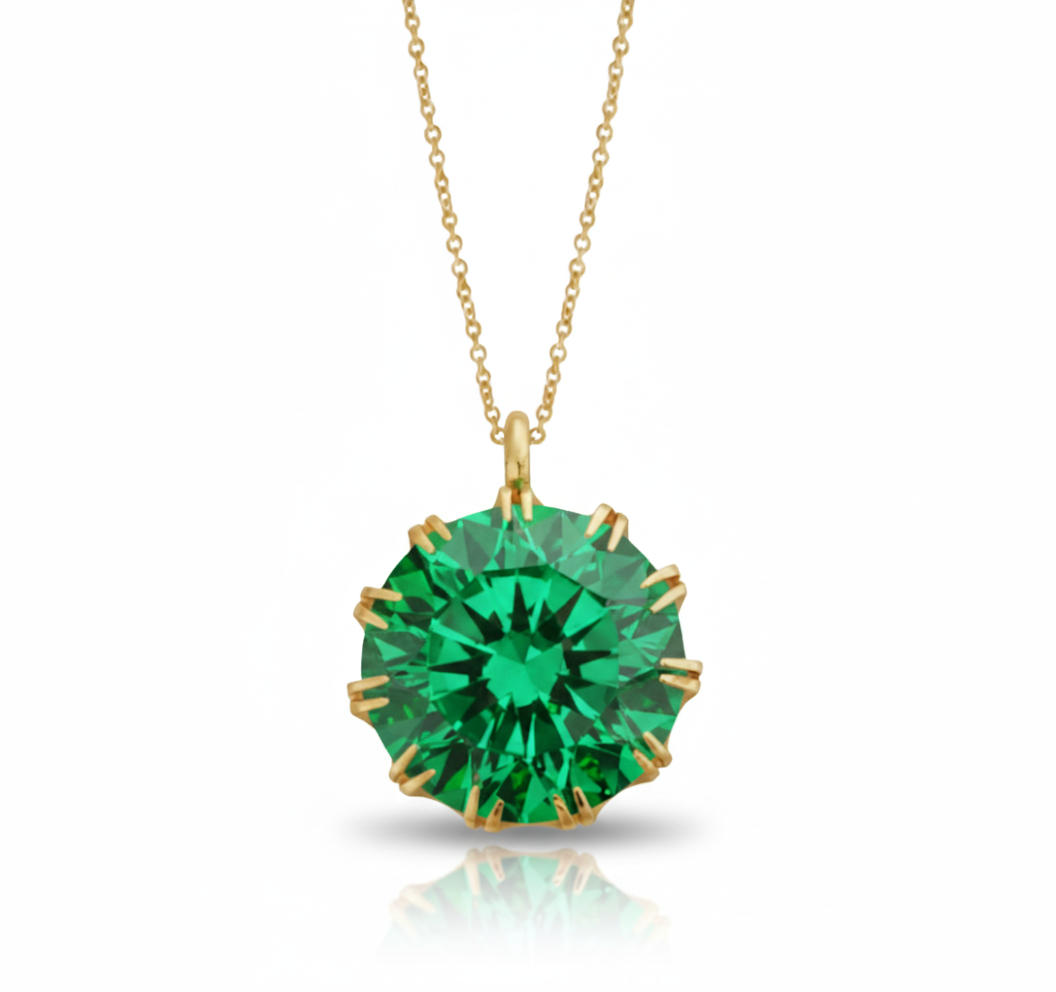 Lumine Emerald Pendant