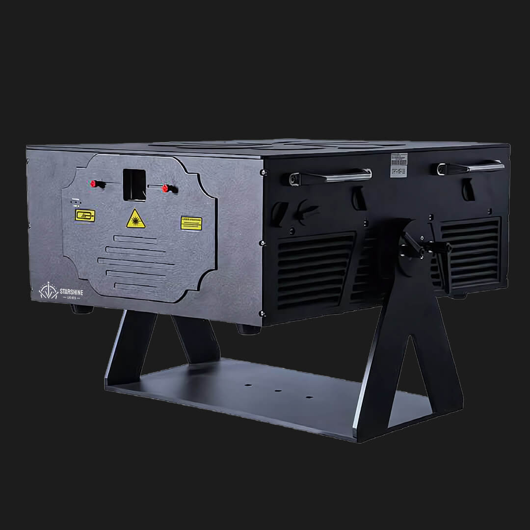 O100 ILDA Outdoor Laser Projector 200W for Facade Mapping