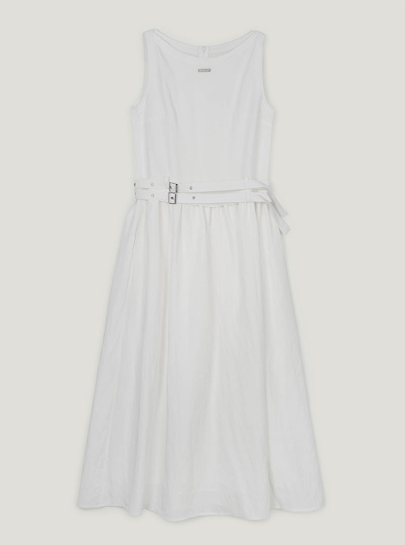 Niv double strap sleeveless long dress
