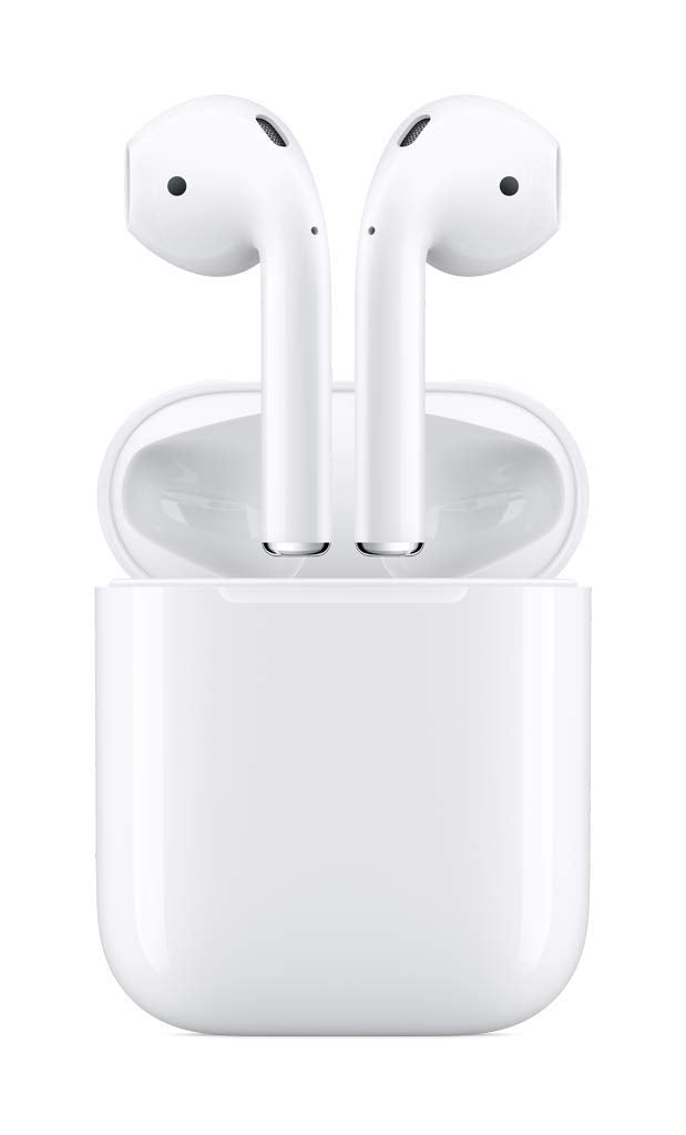 Apple AirPods (2nd Generation) Wireless Ear Buds Bluetooth Headphones with Lightning Charging Case Included (MV7N2HN/A)