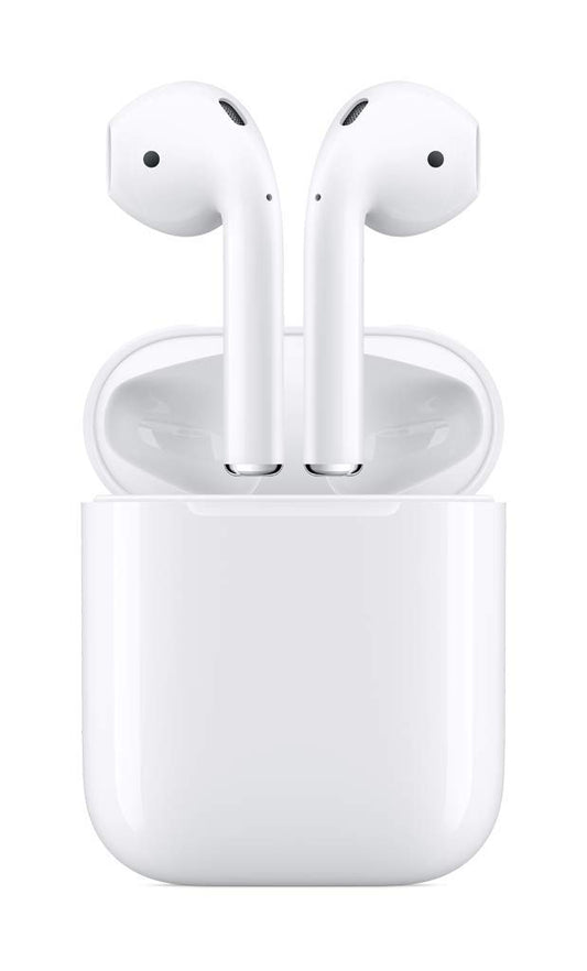 Apple AirPods (2nd Generation) Wireless Ear Buds Bluetooth Headphones with Lightning Charging Case Included (MV7N2HN/A)
