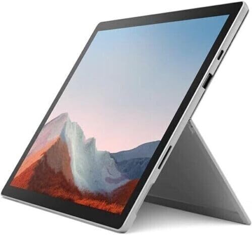 Microsoft Surface Pro 7+ Laptop: 12.3" PixelSense Touchscreen Intel i3 8GB RAM 128GB SSD The Ultimate Windows Tablet Experience Platinum 1XC-00001 (Renewed)