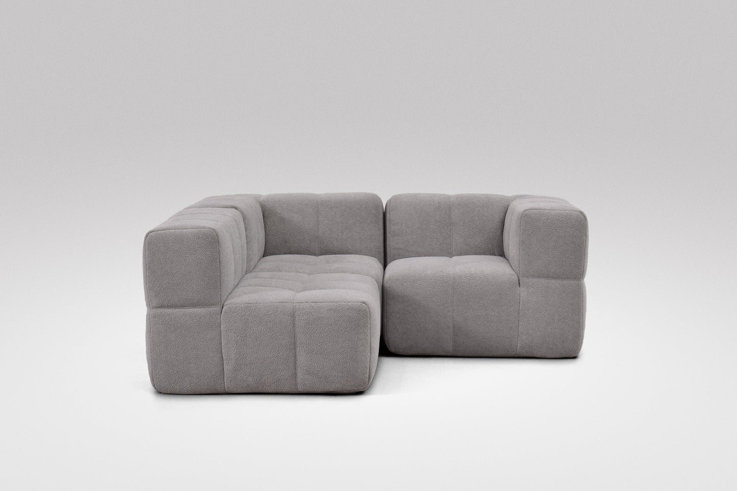 3-Piece Modular Sofa – Grey
