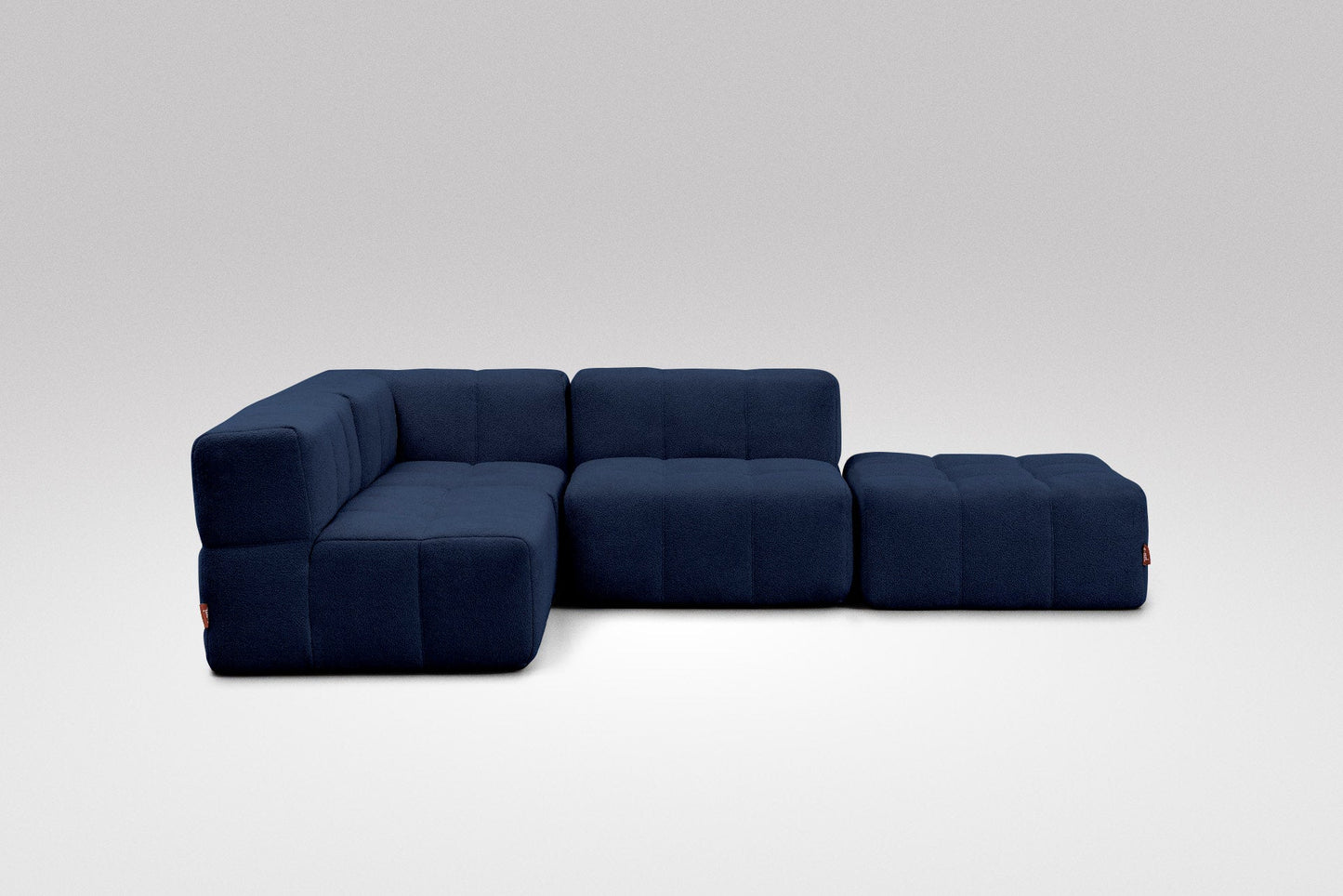 4-Piece Modular Sofa – Blue