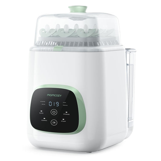 Momcozy KleanPal Pro Baby Bottle Washer - Sterilizer & Dryer Combo for Easy Cleaning - Bottle Washer Machine for All Bottles Pump Parts & Baby Item Care - Save Time & Effort