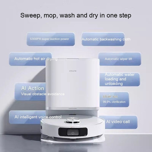 Portable Sweeping & Mopping Robot