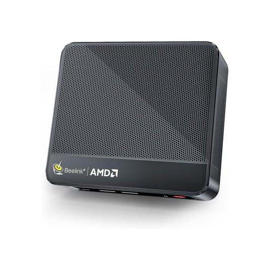 Beelink SER5 Pro Mini PC AMD Ryzen 7 5850U(7nm 8C/16T) up to 4.4GHz Mini Computer 32GB DDR4 RAM 1TB NVME SSD Micro PC 4K@60Hz Triple Display Mini Gaming Computer WiFi6/BT5.2/54W/HTPC/W-11 Pro