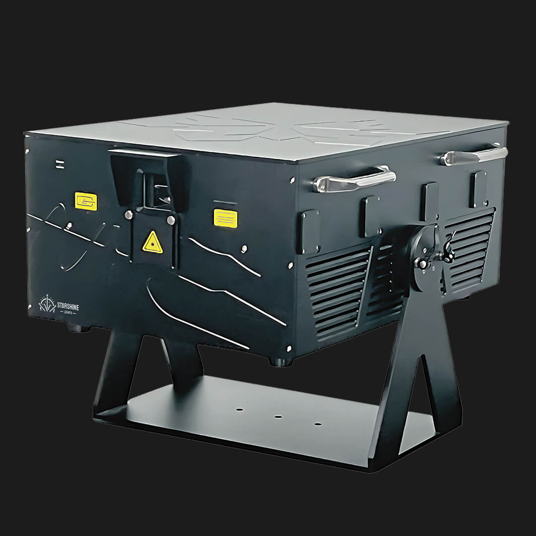 O100 ILDA Outdoor Laser Projector 200W for Facade Mapping