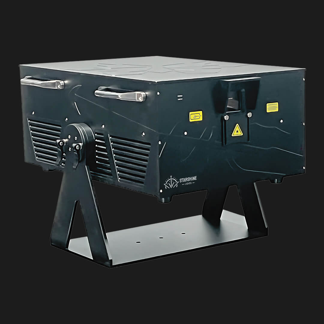 O100 ILDA Outdoor Laser Projector 200W for Facade Mapping
